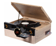 Denver Miniwieża Denver MRD-180 z gramofonem i radio DAB+/FM drewni - 1535052 - zdjęcie 1